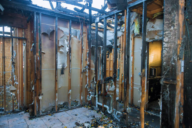 Professional Fire Damage Removal technician working in Marmaduke, AR